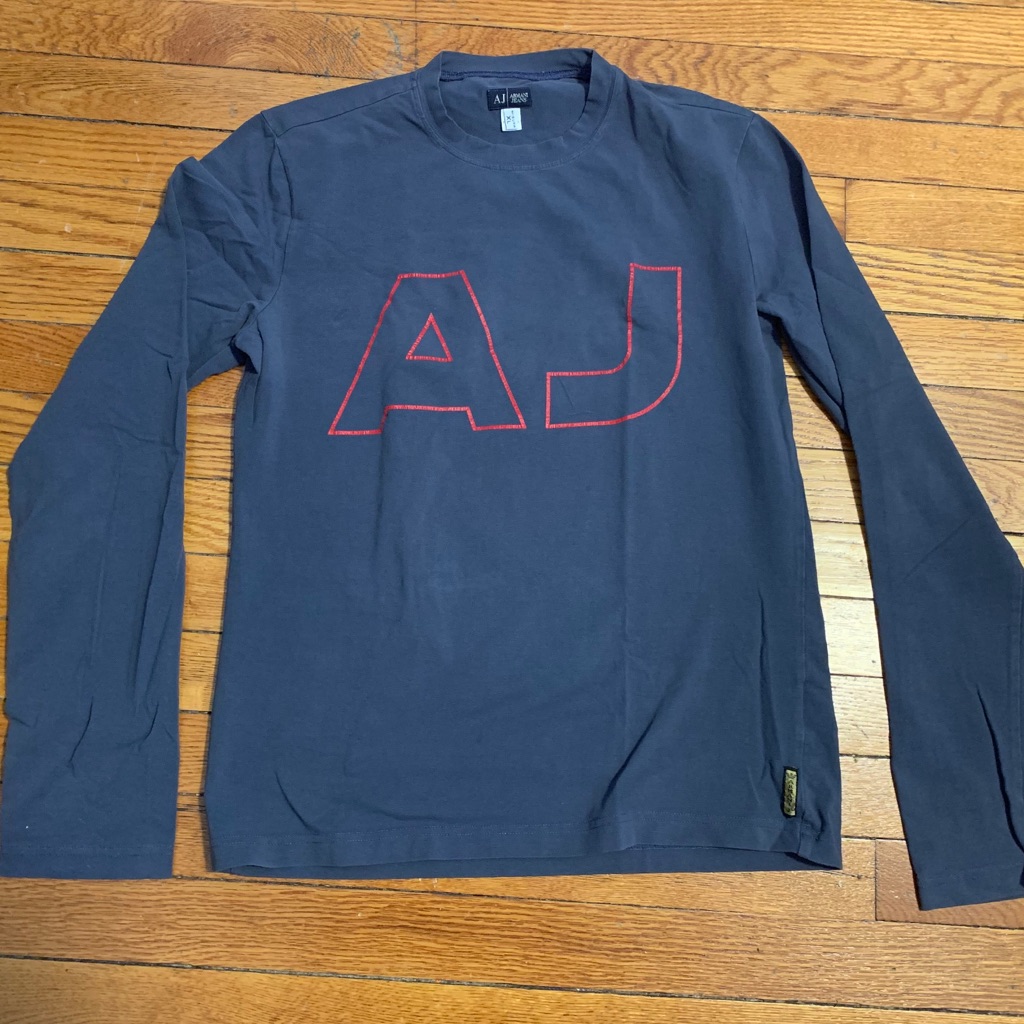 Armani Jeans Long Sleeve T-Shirt Stretch